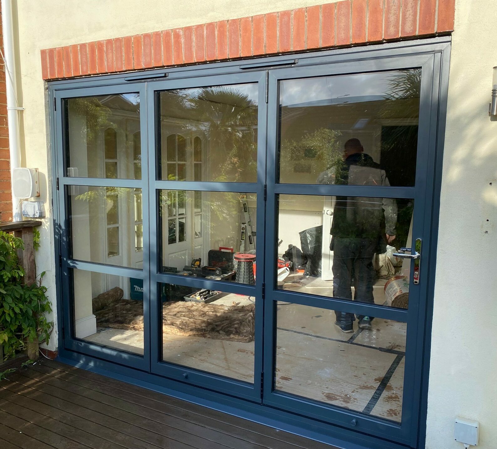 Grey Heritage Bi-Folds